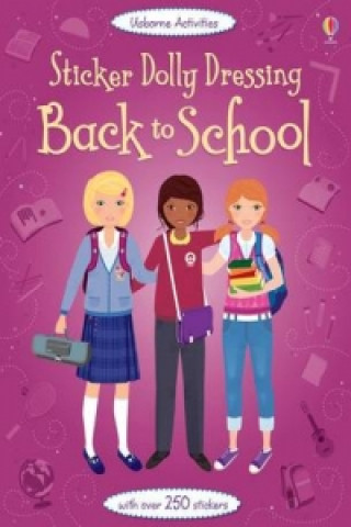 Kniha Sticker Dolly Dressing: Back to School 