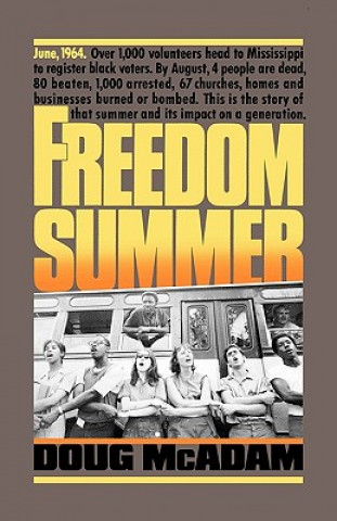 Kniha Freedom Summer Doug McAdam