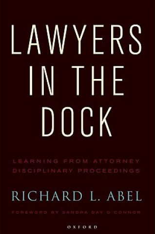 Kniha Lawyers in the Dock Abel