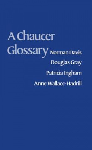 Книга Chaucer Glossary Norman Davis