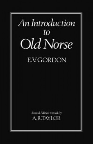Carte Introduction to Old Norse E.V. Gordon