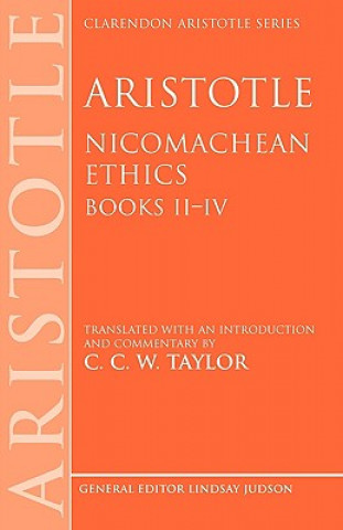 Livre Aristotle: Nicomachean Ethics, Books II-IV Aristotle