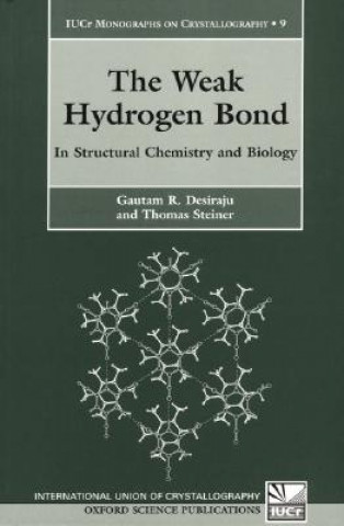 Livre Weak Hydrogen Bond Gautam R. Desiraju