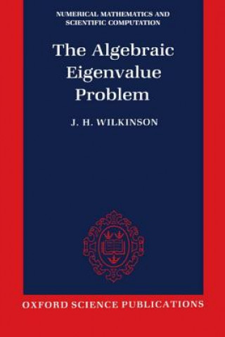 Könyv Algebraic Eigenvalue Problem J. H. Wilkinson