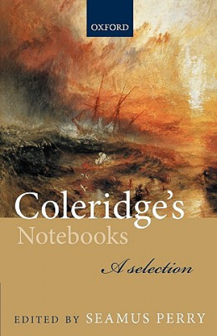 Boek Coleridge's Notebooks Seamus Perry