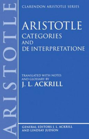 Carte Categories and De Interpretatione Ackrill