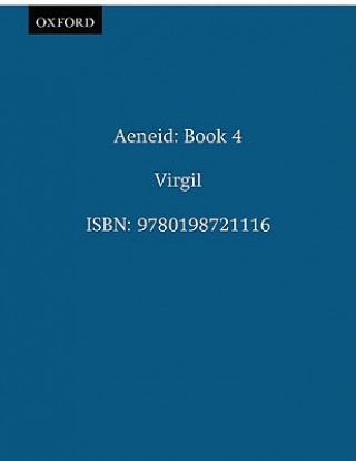 Kniha Aeneid: Book 4 Virgil