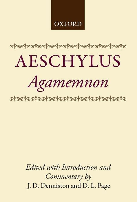 Libro Agamemnon Denniston