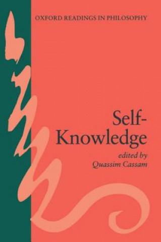 Kniha Self-Knowledge Quassim Cassam