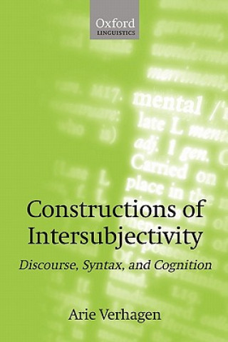 Kniha Constructions of Intersubjectivity Verhagen