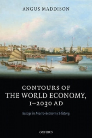 Carte Contours of the World Economy 1-2030 AD Maddison