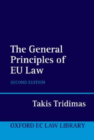 Könyv General Principles of EU Law Tridimas