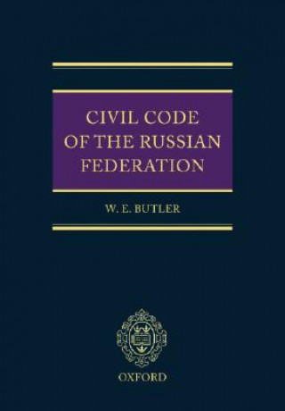 Книга Civil Code of the Russian Federation Butler