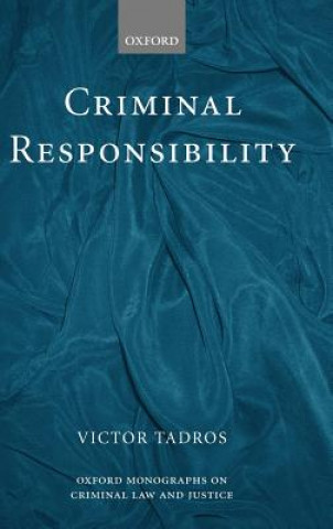 Książka Criminal Responsibility Tadros