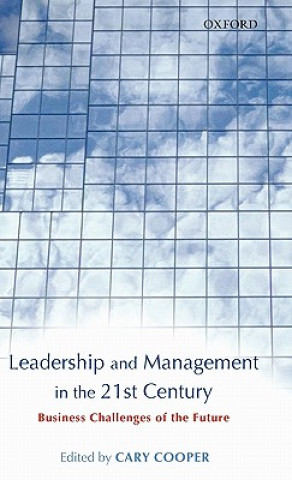 Kniha Leadership and Management in the 21st Century Cooper