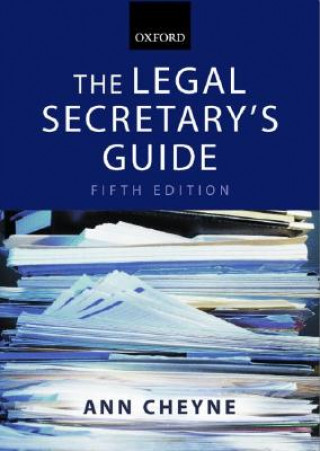 Livre Legal Secretary's Guide Ann Cheyne