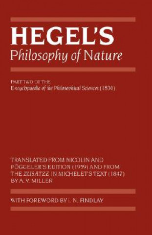 Könyv Hegel's Philosophy of Nature A. V. Miller