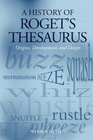 Könyv History of Roget's Thesaurus Hüllen