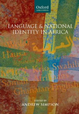 Carte Language and National Identity in Africa Simpson