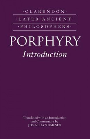 Kniha Porphyry's Introduction Jonathan Barnes