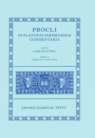 Kniha Procli In Platonis Parmenidem Commentaria II Steel