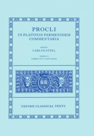 Book Procli In Platonis Parmenidem Commentaria II Steel