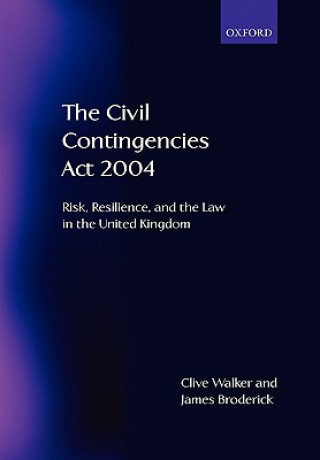 Carte Civil Contingencies Act 2004 Clive Walker