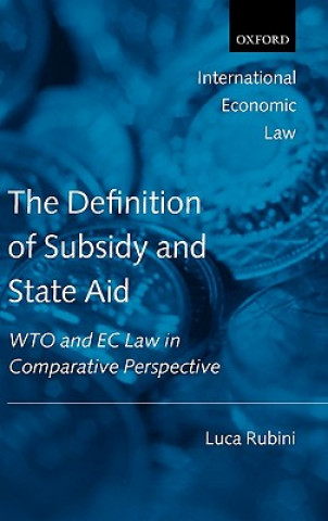 Kniha Definition of Subsidy and State Aid Rubini