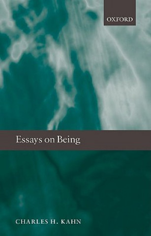 Książka Essays on Being Kahn