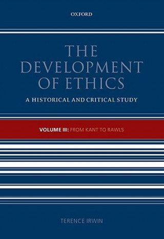 Kniha Development of Ethics, Volume 3 Irwin