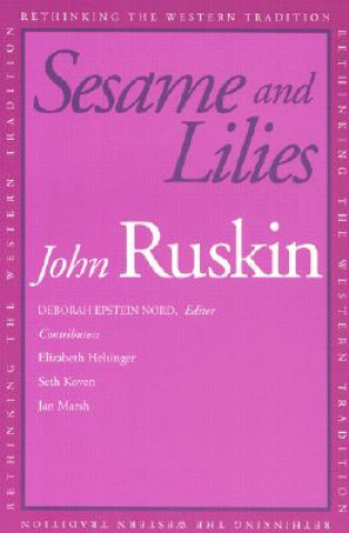 Book Sesame and Lilies John Ruskin