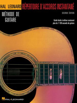 Libro Repertoire D'Accords Instantane - Seconde Edition Hal Leonard Publishing Corporation