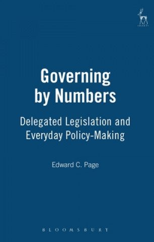 Kniha Governing by Numbers Edward C. Page