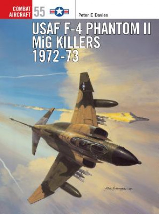 Carte USAF F-4 Phantom II MiG Killers 1972-73 Peter Davies