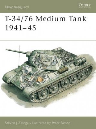 Kniha T-34/76 Medium Tank 1941-45 Steven Zaloga