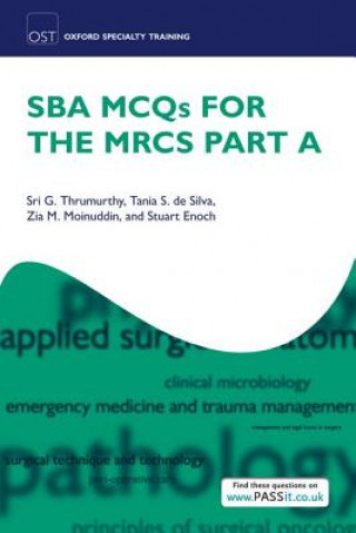 Kniha SBA MCQs for the MRCS Part A Sri G Thrumurthy