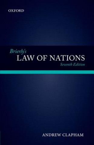 Książka Brierly's Law of Nations Andrew Clapham