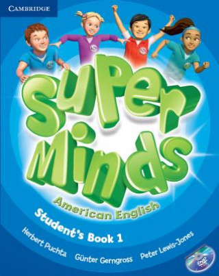 Carte Super Minds American English Level 1 Student's Book with DVD-ROM Herbert Puchta