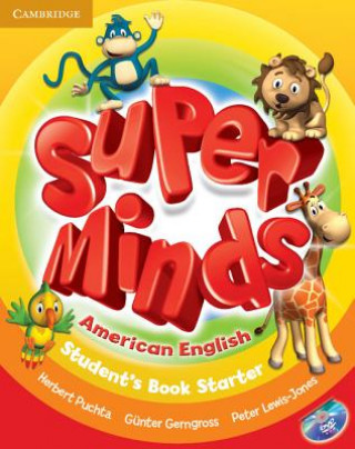 Książka Super Minds American English Starter Student's Book with DVD-ROM Herbert Puchta