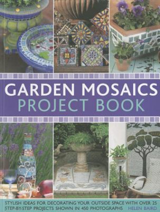 Książka Garden Mosaics Project Book Celia Gregory
