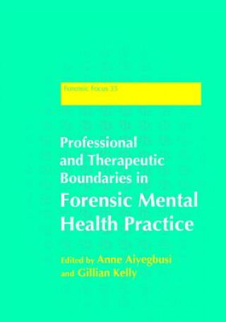 Kniha Professional and Therapeutic Boundaries in Forensic Mental Health Practice Edited by Anne Aiyegbusi