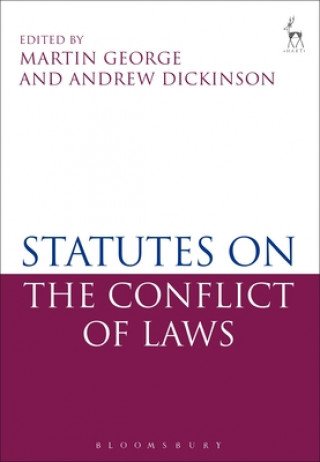 Kniha Statutes on the Conflict of Laws Martin George