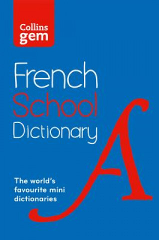 Książka French School Gem Dictionary Collins Dictionaries