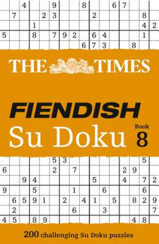 Knjiga Times Fiendish Su Doku Book 8 The Times Mind Games