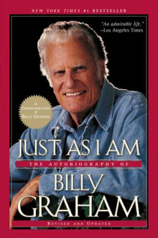 Kniha Just as I Am Billy Graham