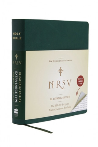 Könyv NRSV XL, Catholic Edition, Hardcover, Green Harper Catholic Bibles