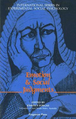 Kniha Emotion and Social Judgements 