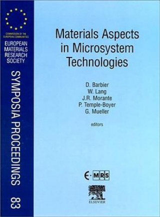 Buch Materials Aspects in Microsystem Technologies D. Barbier