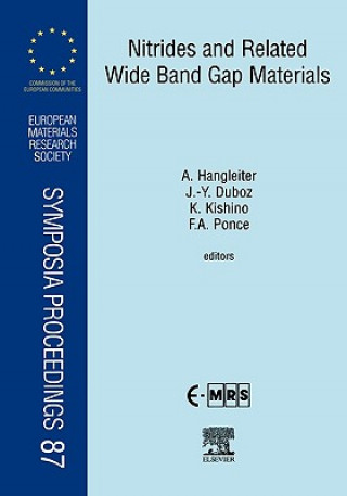 Kniha Nitrides and Related Wide Band Gap Materials A. Hangleiter