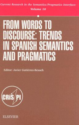 Livre From Words to Discourse Javier Jesus Gutierrez-Rexach